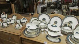 A large quantity of Royal Doulton Carlyle pattern dinner ware, COLLECT ONLY.