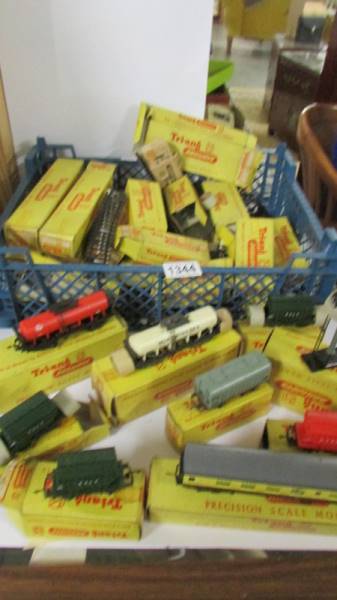 A quantity of Triang model railway items including rolling stock, track etc.,