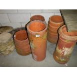 A quantity of old chimney pots, COLLECT ONLY.