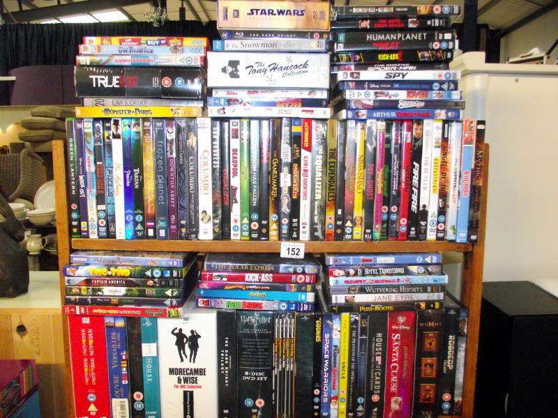 A good varied selection of DVD's (includes some region 1)