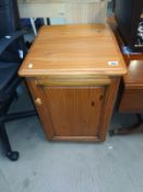 A solid pine cupboard (49cm x 44cm x height 63cm), COLLECT ONLY