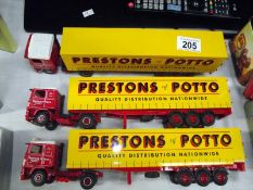 3 Tekno Preston's of Potto trucks