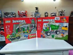 2 boxed & sealed Lego Juniors easy to build 10680 & 10669