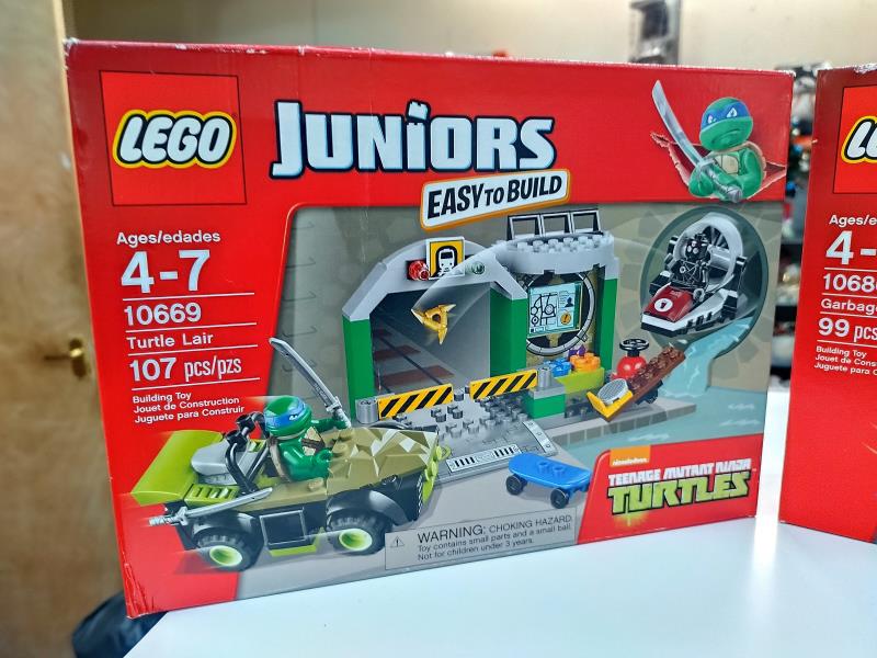 2 boxed & sealed Lego Juniors easy to build 10680 & 10669 - Image 2 of 3