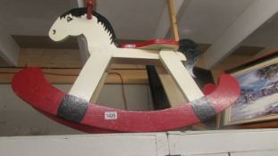 A rocking horse, COLLECT ONLY.