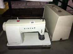 A vintage Singer sewing machine, COLLECT ONLY