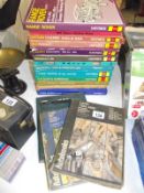 A quantity of Haynes and Autobooks car manuals