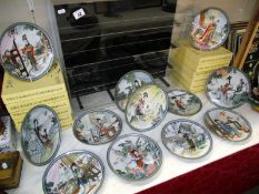 A set of 12 boxed Bradford Exchange Imperial Jingdezhen porcelain collectors plates