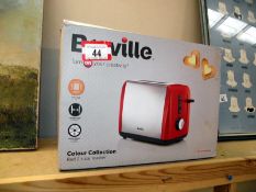 A Breville toaster, new in box