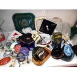 A good lot of breweriana including ashtrays, optics, COLLECT ONLY