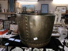 A large copper cauldron, COLLECT ONLY