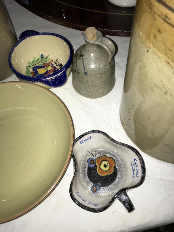 A good lot of pottery including Denby dish, Flagon etc - Image 3 of 4