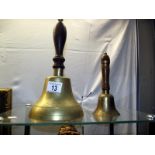 2 brass bells (no clangers)