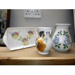 3 pieces of Radford pottery