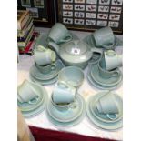 A quantity of Woods Ware 'Beryl' dinner ware COLLECT ONLY