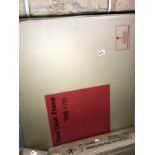 An unopened boxed Tension office steel desk frame, COLLECT ONLY