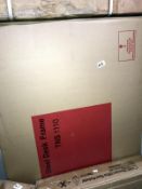 An unopened boxed Tension office steel desk frame, COLLECT ONLY