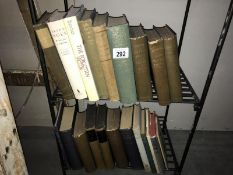 A quantity of antique and collectable books