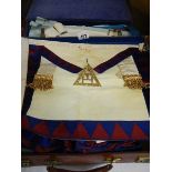 Two cases of Masonic memorabilia