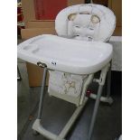 An as new babies high chair, COLLECT ONLY.