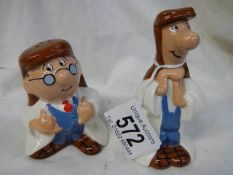 A Wade Tetley salt and pepper set.