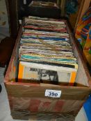 Approximately 130 mainly 1960's 45 rpm records.