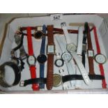 Approximately 17 ladies wrist watches.