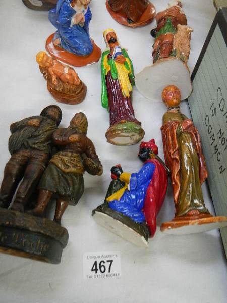 A mixed lot of plaster figures etc., - Image 3 of 3