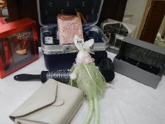 A Vanity case and contents including toiletries etc.,