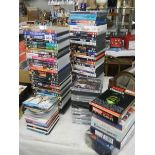 A large quantity of DVD's and CD's, COLLECT ONLY.