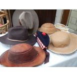 A mixed lot of good hats.