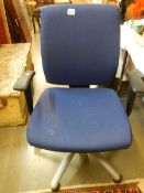 An office chair with adjustable arms, COLLECT ONLY.