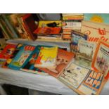 A mixed lot of books including Bunty, Andy Capp etc.,