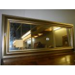 A gilt framed hall mirror, COLLECT ONLY.