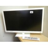 A white flat screen television. COLLECT ONLY.