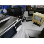 A mixed lot of electric items, screens etc., COLLECT ONLY.
