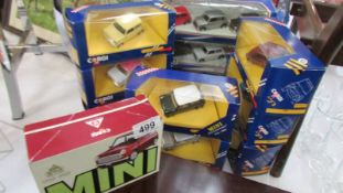 A quantity of boxed Corgi original Mini die cast cars including gift sets, 30th anniversary model