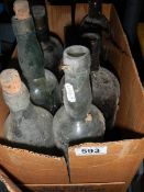 A box of old bottles, COLLECT ONLY.