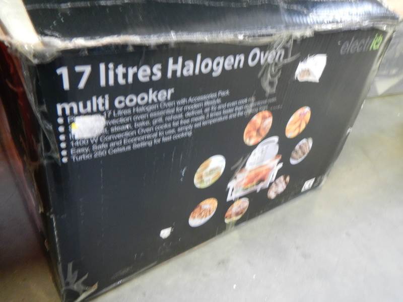 A boxed 17 litre halogen cooker, COLLECT ONLY. - Image 2 of 2