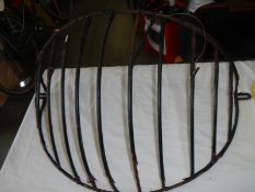 A barn metal hay rack. COLLECT ONLY.