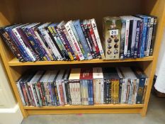 A large quantity of DVD's