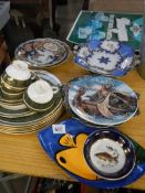 A quantity of interesting plates etc.