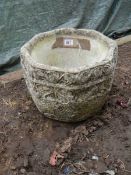 An old Cotswold plant pot, COLLECT ONLY..