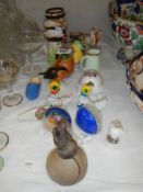 A mixed lot including Toby jugs, COLLECT ONLY.