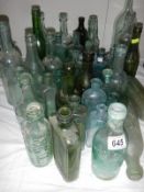 A mixed lot of collectable bottles, COLLECT ONLY.