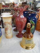 A quantity of old vases etc., a/f. COLLECT ONLY.