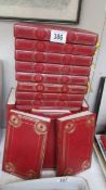 A collection of 20 Neville Shute books, Red Heron faux leather and gilt hardback books.
