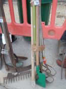 A quantity of garden tools , COLLECT ONLY.