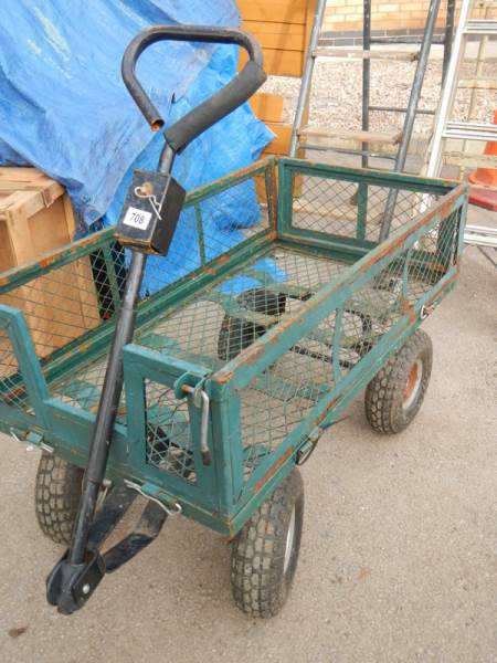 A four wheel trolley, COLLECT ONLY.