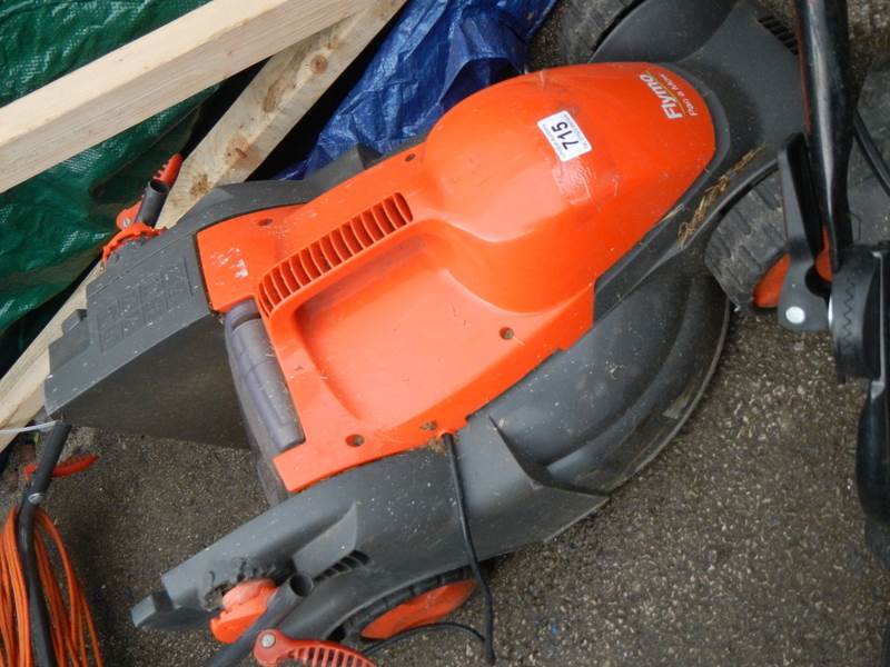 A Flymo lawn mower, COLLECT ONLY.